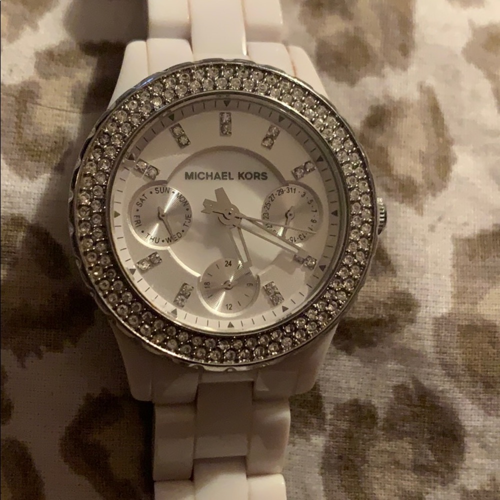 Michael Kors White watch